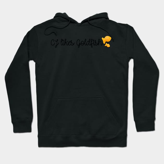 West Wing CJ likes Goldfish Hoodie by baranskini